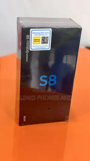 New Samsung Galaxy S8 64GB Black