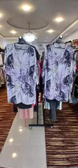 Light Purple Button-Down Blouse - 2