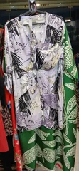 Light Purple Button-Down Blouse - 3