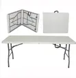 Everyday Home 6-Foot Folding Table - 1