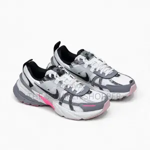 Nike V2K Runtekk Sneakers - White/Grey/Pink