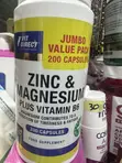 Zinc Magnesium B6 Supplement - 1
