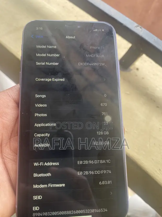 Apple iPhone 11 128GB Purple - 1