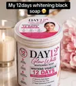 Day 12 Glow White Black Soap - 1
