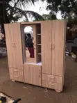 Wood-Mode Wardrobe with Cosmetics Shelves - 2