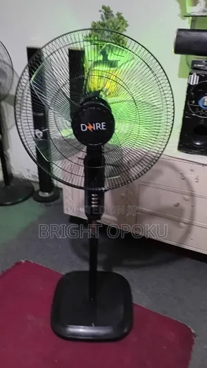 Used Standing Fan - Black