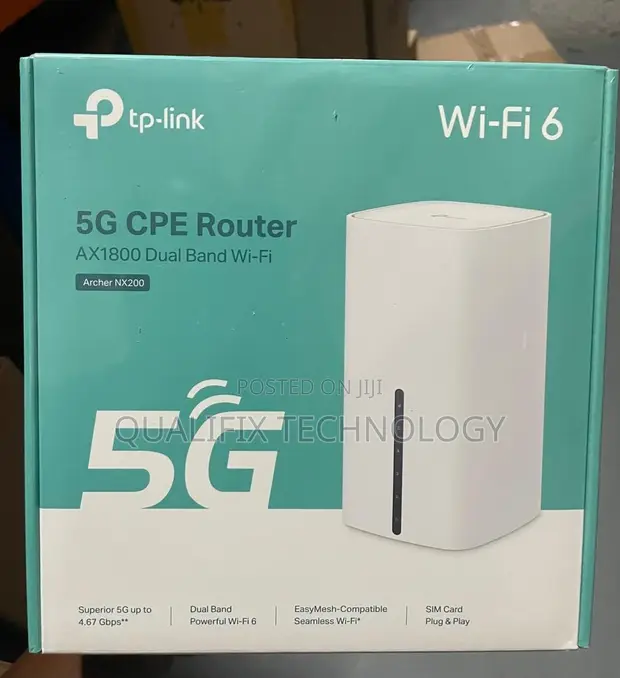 TP-Link Archer NX200 5G AX1800 Wireless Dual-Band Gigabit Router - 1