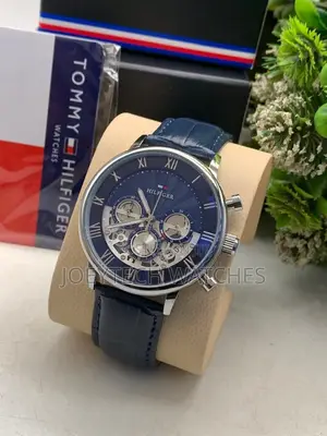 Tommy Hilfiger Chronograph Leather Watch
