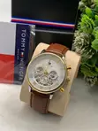 Tommy Hilfiger Chronograph Leather Watch - 2