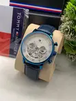 Tommy Hilfiger Chronograph Leather Watch - 3