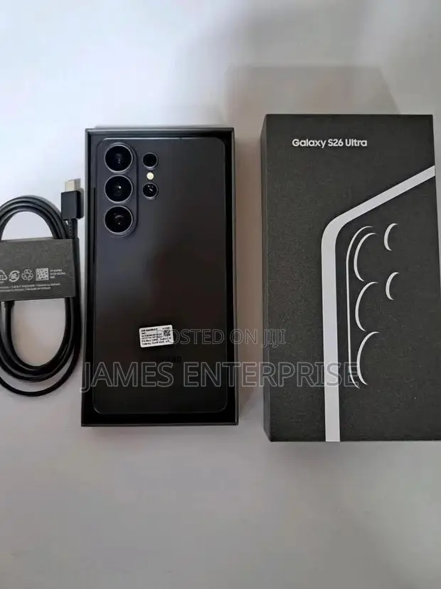 New Samsung Galaxy S26 Ultra 5G 1TB Black - 1