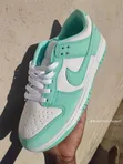 Nike Men's Blue Sneakers - Size 40 - 1