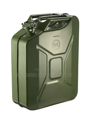 20L Heavy-Duty Metal Fuel Container - Jerry Can