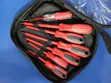 7-Piece Professional Screwdriver Set with Pouch - Chrome Vanadium - 1