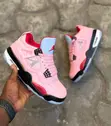 Air Jordan Retro 4 Pink - 1