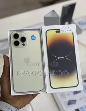 New Apple iPhone 14 Pro Max 256GB Gold