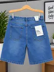 Men's Baggy Jeans Shorts - 5