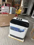 Midea 7kg Top Load Washing Machine (White/Black) - 1