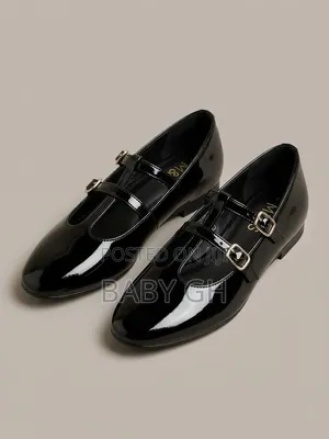 Marks & Spencer Kids Patent Ballet Flats - Black