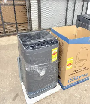 Nasco 8KG Top Load Washing Machine + Free Steam Iron