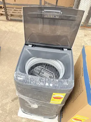 Nasco 8kg Full Auto Top Load Washing Machine - Dark Grey