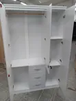 VIG Furniture 3-Door Wardrobe with Drawers - 2