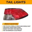 Toyota Corolla Cross Taillight (2020-2024) OEM - 1