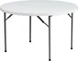 Round Foldable Plastic Table for Events - 1