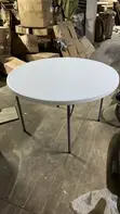 Round Foldable Plastic Table for Events - 2