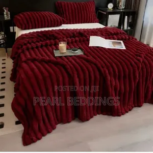 Adam Home High Quality Cozy Heavy Blanket with 2 Pillowcases
