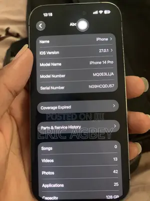 Apple iPhone 14 Pro 128GB Purple
