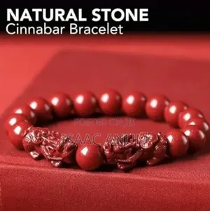 Feng Shui Cinnabar Bracelet for Wealth and Protection