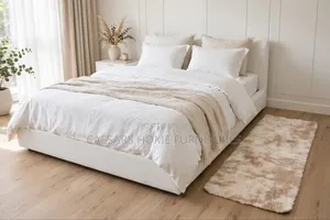 Light Camel Gradient Shaggy Runner Rug - 60x160cm