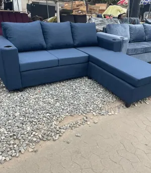 Elegant L-Shaped Sofa - Brand New