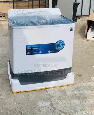 Midea 18kg Twin Tub Washing Machine - White