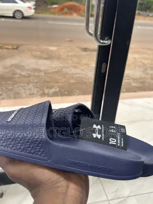 Under Armour Shower Slides - Blue, Size 44