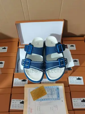 Louis Vuitton Double-Strap Slippers