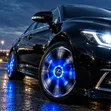 Lexus Premium LED Spinning Wheel Centre Caps - 1