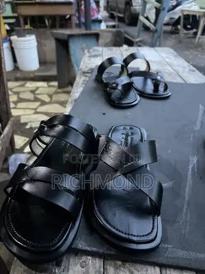 Ghana Made Leather Slippers