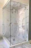 Shower Cubic Insulation - 10mm Tempered Glass - 1
