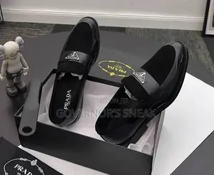 Prada Loafers - Black Leather