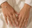 Trendy Hand Chain Jewelry - 1