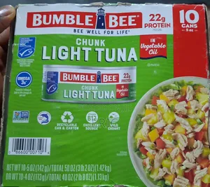 Bumble Bee Chunk Light Tuna in Oil - 10 Cans