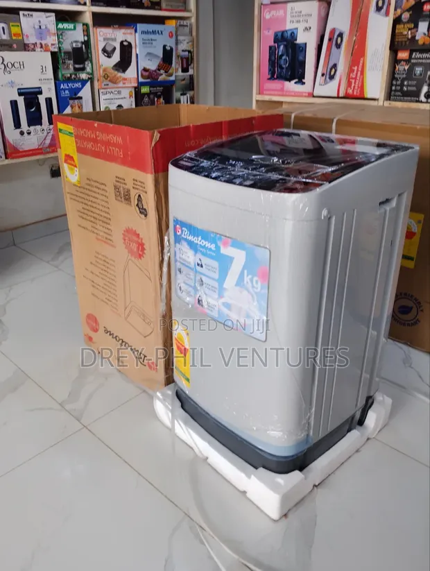Binatone 7kg Fully Automatic Washing Machine - 1