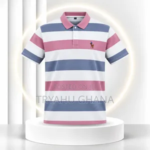 TRYAHU Premium Striped Polo Shirt