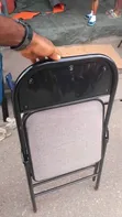 Royal Comfort Folding Chairs with Foam and Metal Legs - 1