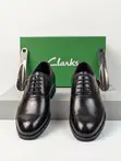 Clarks Men's Black Leather Brogue Formal Shoes - 4