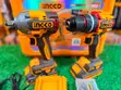 INGCO Cordless 20V Impact Driver & Drill Combo Kit (2PCs) - 3
