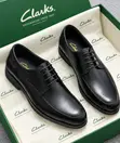 Clarks Men's Leather Derby Lace-Up Shoes - 2