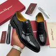 Salvatore Ferragamo Cap-Toe Oxford Dress Shoes - 4